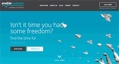 Desktop Screenshot of enablebusiness.co.nz